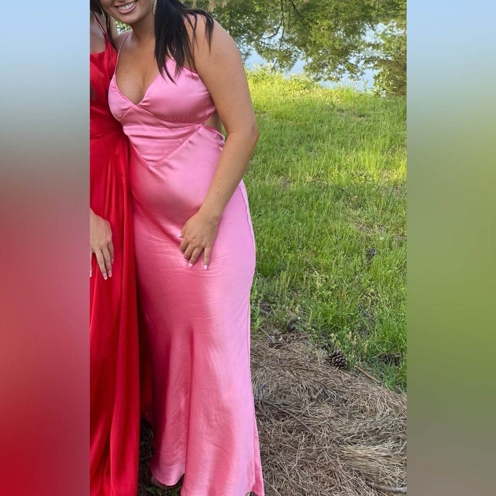 Bardot Coral Formal Dress